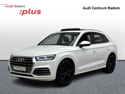 Audi Q5 45TFSIQuattro Stronic Sline Panorama Matrix Tempomat Kamera Pneumatyka FY (2017-)
