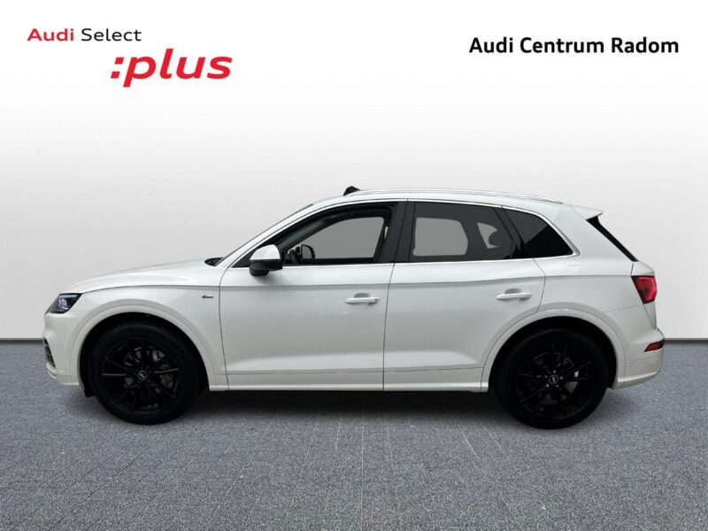 Audi Q5 45TFSIQuattro Stronic Sline Panorama Matrix Tempomat Kamera Pneumatyka FY (2017-)