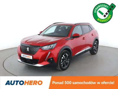 Peugeot 2008 Allure Pack automat niski przebieg navi kamera półskóra LED tempomat II (2019-)