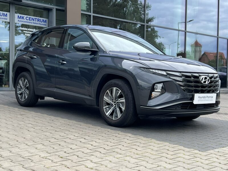 Hyundai Tucson 1.6T-GDI 6MT 150KM Modern Salon Polska Gwarancja Kamera Android VAT23% IV (2020-)