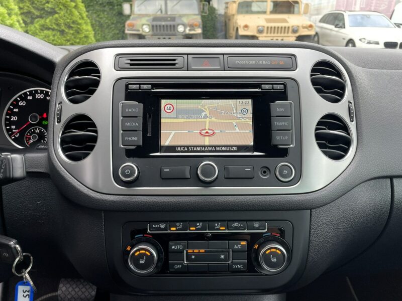 Volkswagen Tiguan iCUP, Klimatyzacja, Tempomat,Nawigacja,Asystent,Grzane Fotele,Czujniki I (2007-2016)