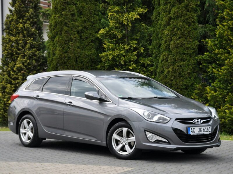Hyundai i40 1.7CRDi(136KM)*Led*Duża Navi*Welur*Reling*IWłaściciel*Alu16"ASO