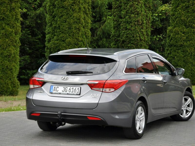 Hyundai i40 1.7CRDi(136KM)*Led*Duża Navi*Welur*Reling*IWłaściciel*Alu16"ASO