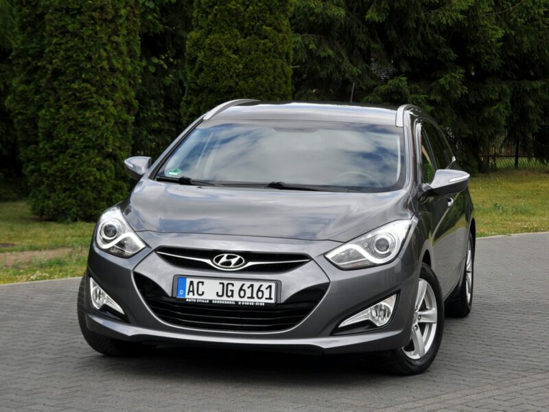 Hyundai i40 1.7CRDi(136KM)*Led*Duża Navi*Welur*Reling*IWłaściciel*Alu16"ASO
