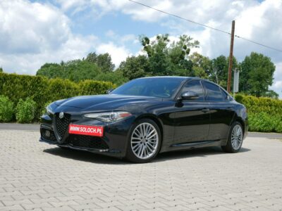 Alfa Romeo Giulia 2.0 Turbo RWD Veloce 280KM [Eu6] -Automat -Skóra +Koła Zima