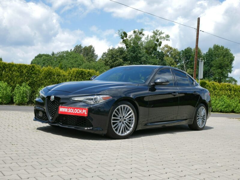 Alfa Romeo Giulia 2.0 Turbo RWD Veloce 280KM [Eu6] -Automat -Skóra +Koła Zima