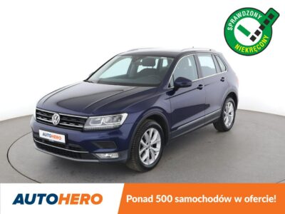 Volkswagen Tiguan 4x4 DSG navi klima auto grzane fotele czujniki parkowania II (2016-2024)