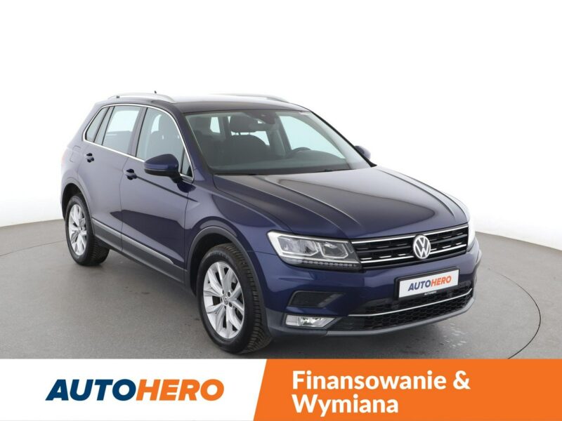 Volkswagen Tiguan 4x4 DSG navi klima auto grzane fotele czujniki parkowania II (2016-2024)