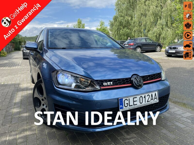 Volkswagen Golf GTI, kamera, Apple Android car, nowy rozrząd, spoiler, podwójny wydech VII (2012-)