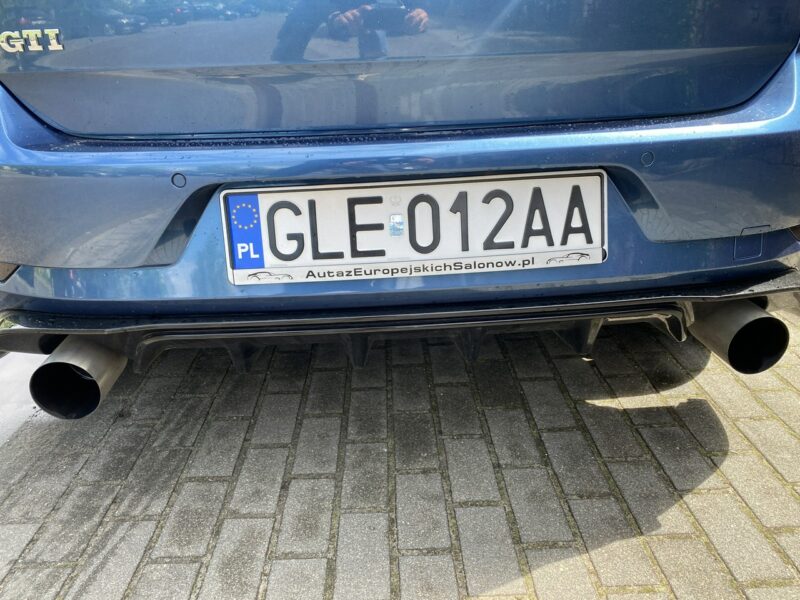 Volkswagen Golf GTI, kamera, Apple Android car, nowy rozrząd, spoiler, podwójny wydech VII (2012-)