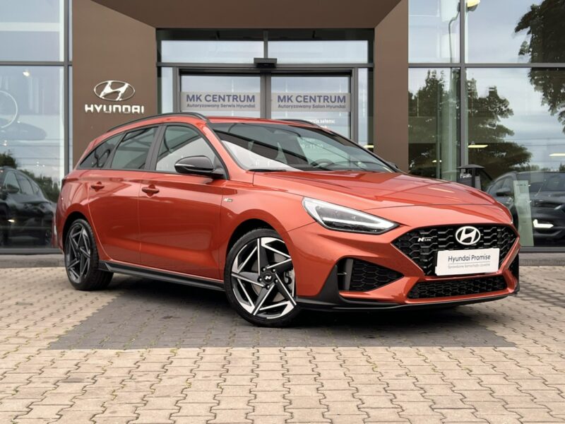Hyundai i30 1.5T-GDI 140KM 7DCT 48V N-line Jupiter Orange Gwarancja 2029 FV23% III (2017-)