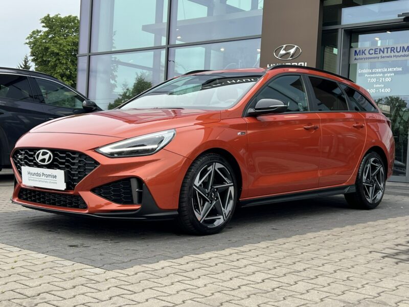 Hyundai i30 1.5T-GDI 140KM 7DCT 48V N-line Jupiter Orange Gwarancja 2029 FV23% III (2017-)