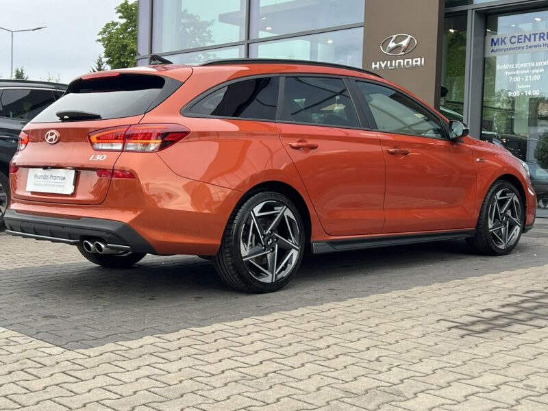 Hyundai i30 1.5T-GDI 140KM 7DCT 48V N-line Jupiter Orange Gwarancja 2029 FV23% III (2017-)