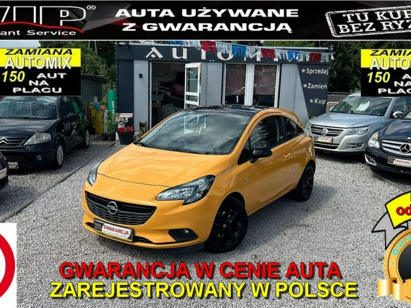 Opel Corsa 1.2 BENZ* 3 Drzwi - Niski Udok. Przebieg / Gwarancja - Automi-x.pl E (2014-)