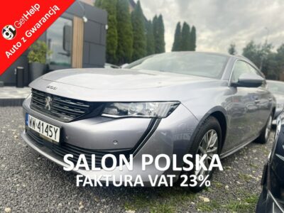 Peugeot 508 Salon Polska Poleasingowy I właściciel Serwis ASO VAT 23% Bezwypadkowy II (2018-)