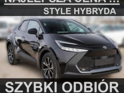 Toyota C-HR Nowa 140KM Hybryda Dostępna od ręki ! Wersja Style Niska Cena! 1554zł