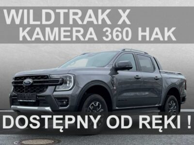 Ford Ranger Wildtrak X 205KM 4x4 Roleta elektr. Kamera 360 Niska Cena Od ręki !! VI (2022-)
