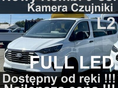 Ford Transit Custom L2 Trend 136KM Kamera Klima tył. Czujniki Full Led ! 1887 zł NiskaCena