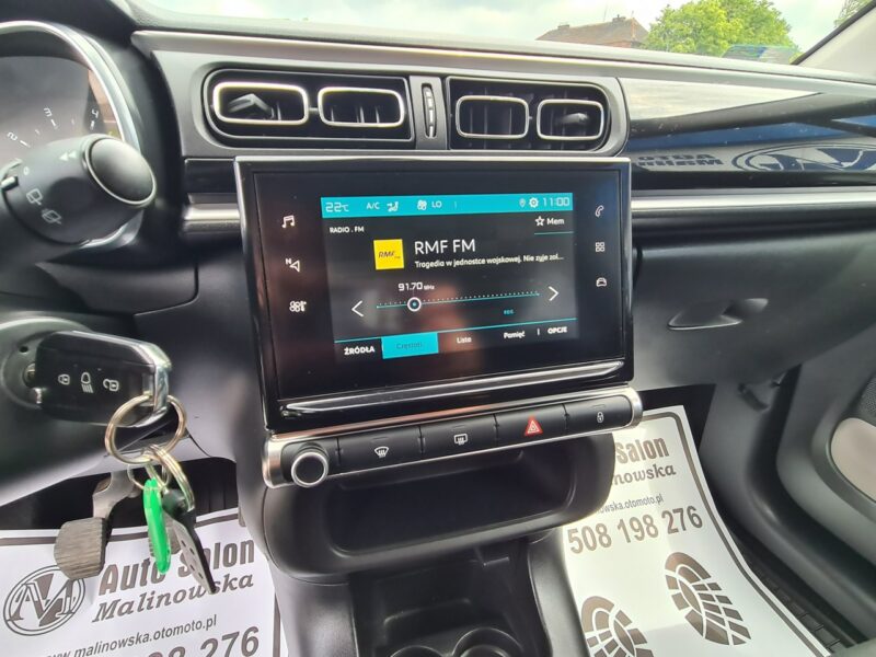 Citroen C3 29 Tys.Km Navi Kamera PDC Klimatronik Led Asystent Pasa Sensory Alu III (2016-)