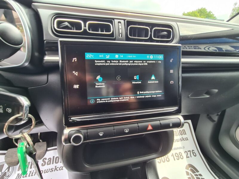 Citroen C3 29 Tys.Km Navi Kamera PDC Klimatronik Led Asystent Pasa Sensory Alu III (2016-)