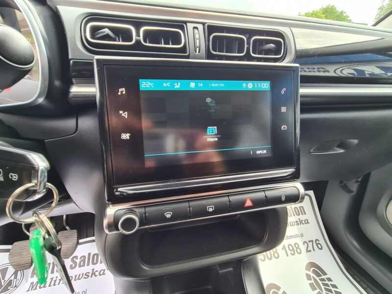 Citroen C3 29 Tys.Km Navi Kamera PDC Klimatronik Led Asystent Pasa Sensory Alu III (2016-)