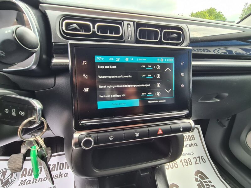 Citroen C3 29 Tys.Km Navi Kamera PDC Klimatronik Led Asystent Pasa Sensory Alu III (2016-)