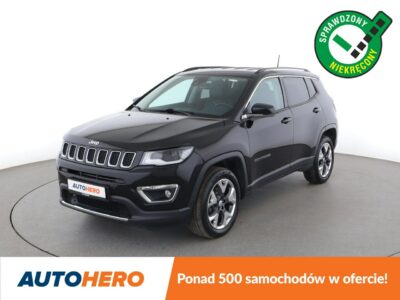 Jeep Compass 4x4 automat bi-xenon półskóra navi kamera i czujniki parkowania II (2016-)