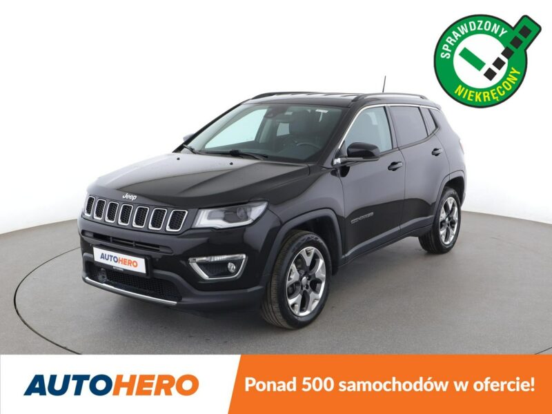 Jeep Compass 4x4 automat bi-xenon półskóra navi kamera i czujniki parkowania II (2016-)