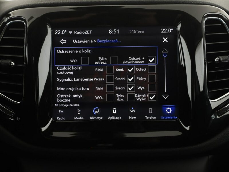 Jeep Compass 4x4 automat bi-xenon półskóra navi kamera i czujniki parkowania II (2016-)