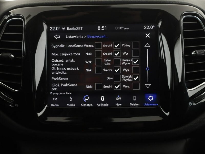 Jeep Compass 4x4 automat bi-xenon półskóra navi kamera i czujniki parkowania II (2016-)