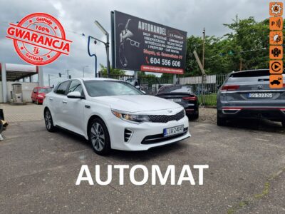 Kia Optima 2.4 Benzyna 188 KM, Automat, Kamera Cofania, Bluetooth, LED, ALU,Klima IV (2015-2020)