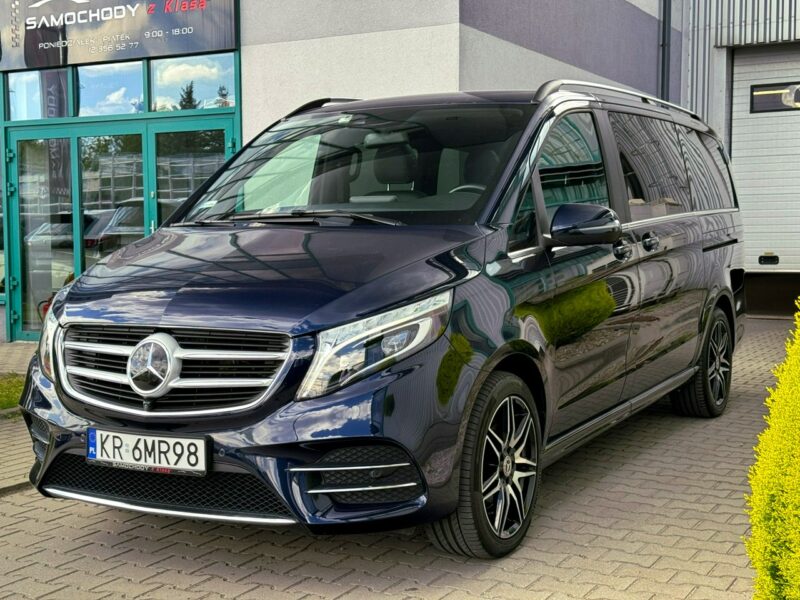 Mercedes V 250 4Matic Exclusive. Niemal pełne wyposażenie. Salon Polska. 1 wł. 7 os. II (2014-)