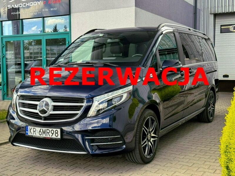 Mercedes V 250 4Matic Exclusive. Niemal pełne wyposażenie. Salon Polska. 1 wł. 7 os. II (2014-)