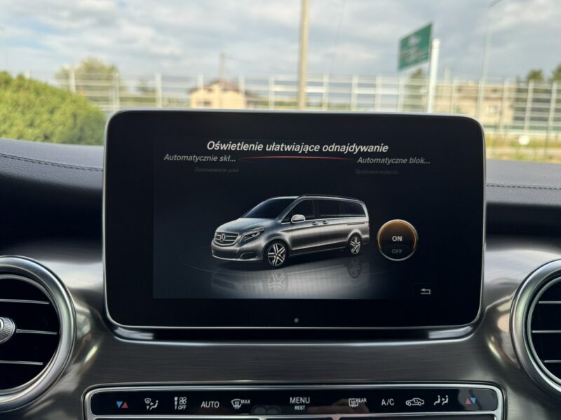 Mercedes V 250 4Matic Exclusive. Niemal pełne wyposażenie. Salon Polska. 1 wł. 7 os. II (2014-)