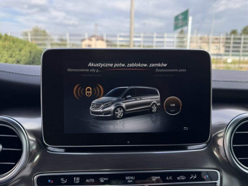 Mercedes V 250 4Matic Exclusive. Niemal pełne wyposażenie. Salon Polska. 1 wł. 7 os. II (2014-)