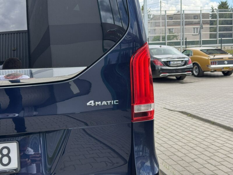 Mercedes V 250 4Matic Exclusive. Niemal pełne wyposażenie. Salon Polska. 1 wł. 7 os. II (2014-)