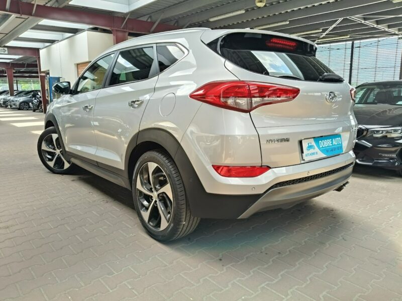Hyundai Tucson 1.6 177KM Premium 4x4 Automat, Navi,Kamera,MartwePole, Wentyl.Fotele III (2015-2020)
