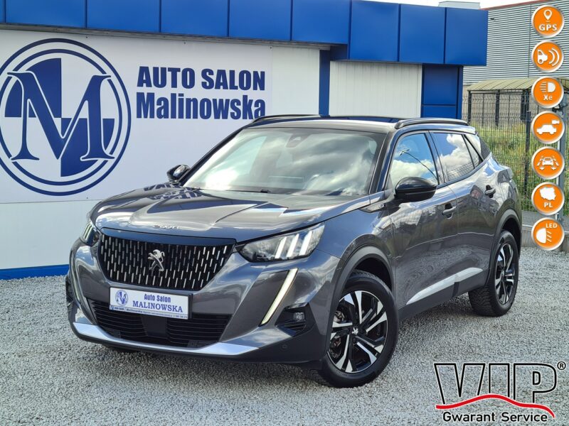 Peugeot 2008 GT Navi Kamera 2xPDC Full Led Półskóry Wolne Ręce Asystent Radar Alu II (2019-)