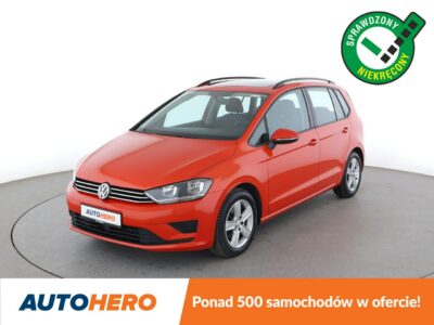 Volkswagen Golf Sportsvan klimatyzacja grzane fotele panorama czujniki parkowania I (2014-)