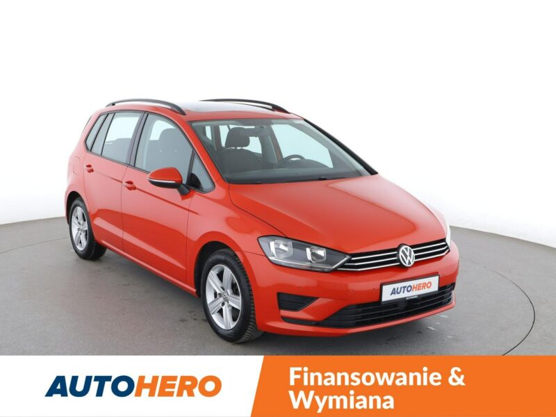 Volkswagen Golf Sportsvan klimatyzacja grzane fotele panorama czujniki parkowania I (2014-)