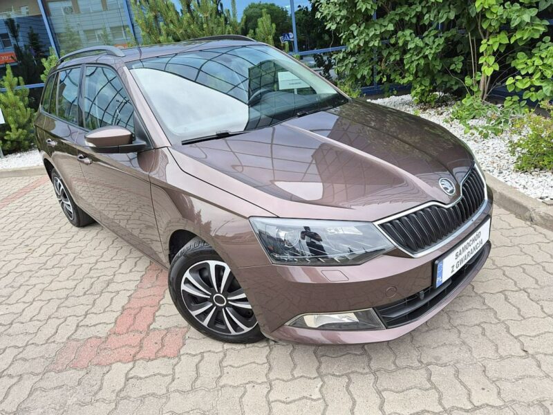 Škoda Fabia AMBIENTE * led * 1.2 TSI benzyna * GWARANCJA * serwisowany * warszawa III (2014-)