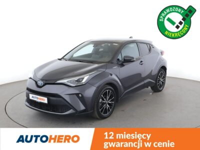 Toyota C-HR Lounge niski przebieg grzane fotele półskóra kamera ACC LED JBLpremium