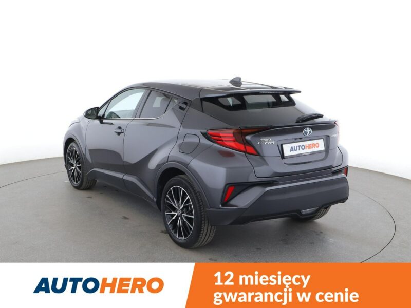 Toyota C-HR Lounge niski przebieg grzane fotele półskóra kamera ACC LED JBLpremium