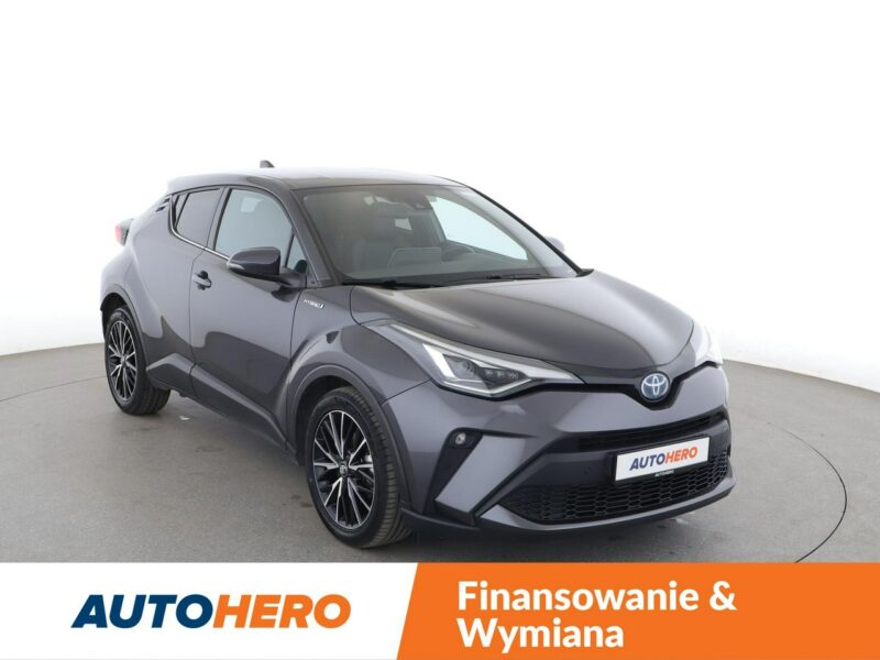 Toyota C-HR Lounge niski przebieg grzane fotele półskóra kamera ACC LED JBLpremium