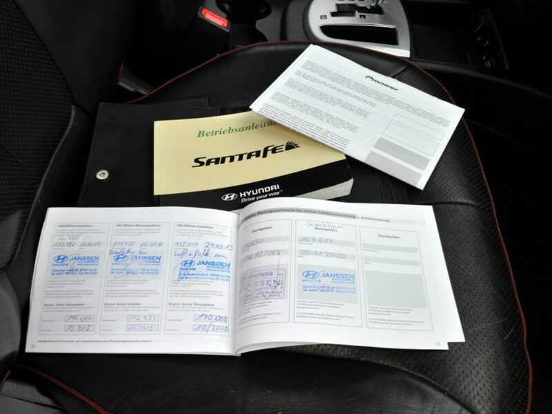 Hyundai Santa Fe 2.2CRDi(155KM)*4WD*Navi*Skóry*El.Fotele*Szyberdach*Klimatronik*Alu17" II (2006-2012)