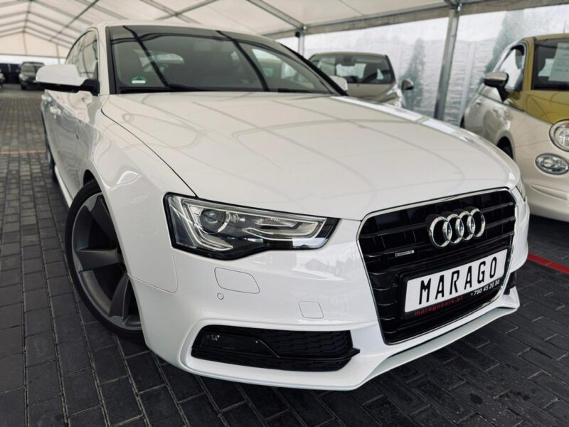 Audi A5 2.0 TDI* 190 KM* Po Opłatach* AUTOMAT* S-LINE* 4x4* 8T (2007-2016)