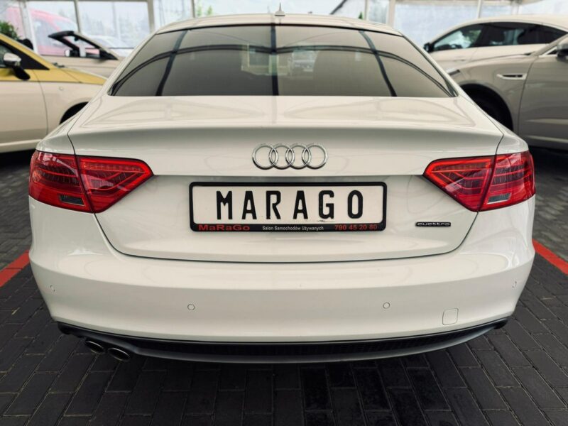 Audi A5 2.0 TDI* 190 KM* Po Opłatach* AUTOMAT* S-LINE* 4x4* 8T (2007-2016)