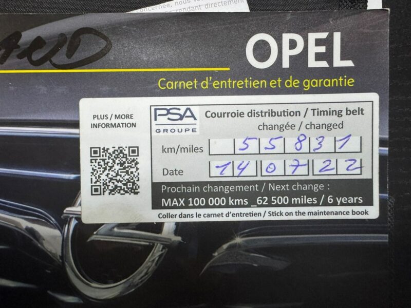 Opel Crossland X Pisemna Gwarancja 12 miesięcy