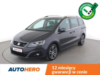Seat Alhambra 7 os. skóra/alcantara bi-xenon navi klima auto grzane fotele II (2010-)