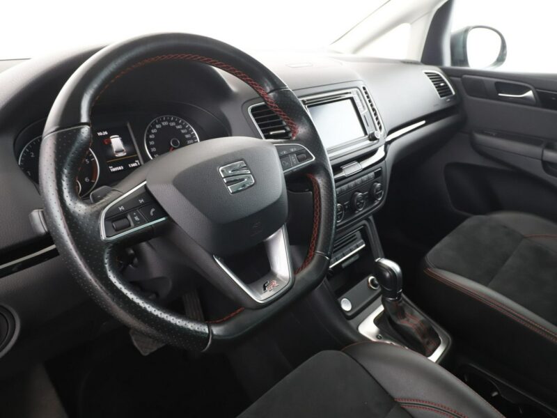 Seat Alhambra 7 os. skóra/alcantara bi-xenon navi klima auto grzane fotele II (2010-)